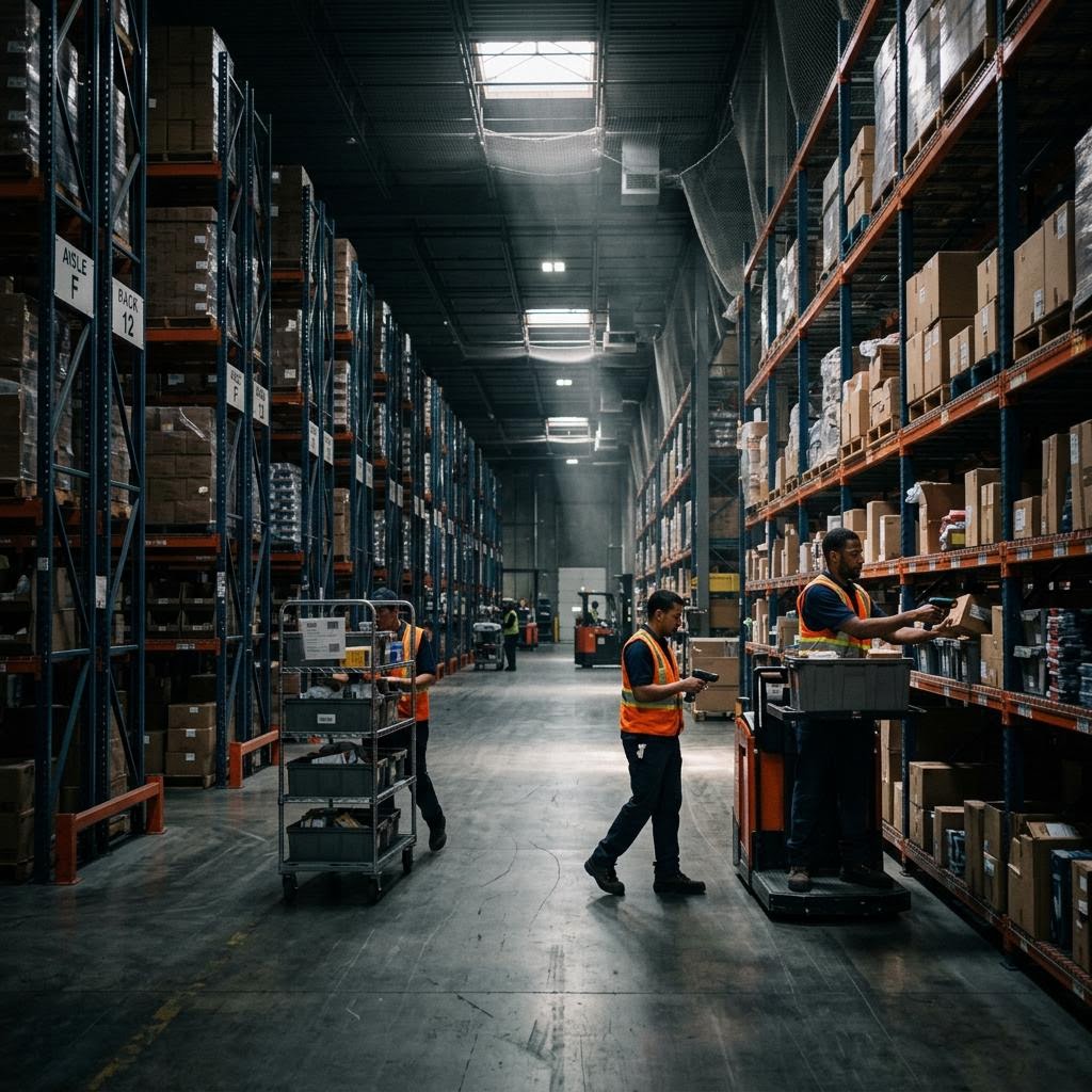 Receiving & storage